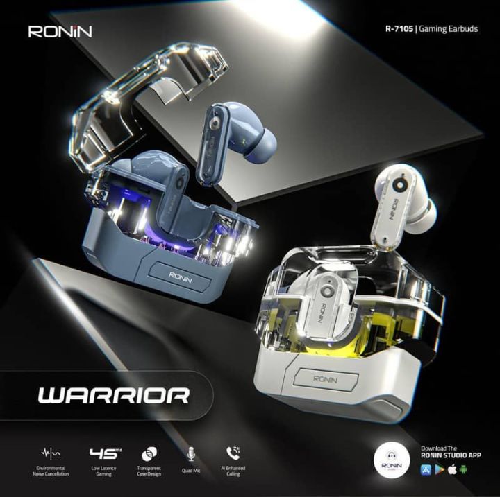 RONIN WARRIOR R-7105 | GAMING EARBUDS