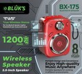 BLUK'S BX-175: Your Retro-Modern Rockstar! True Wireless Stereo Sound