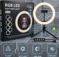 RGB LED Soft Ring Light MJ26: Apni Content Creation Ko Professional Banayen
