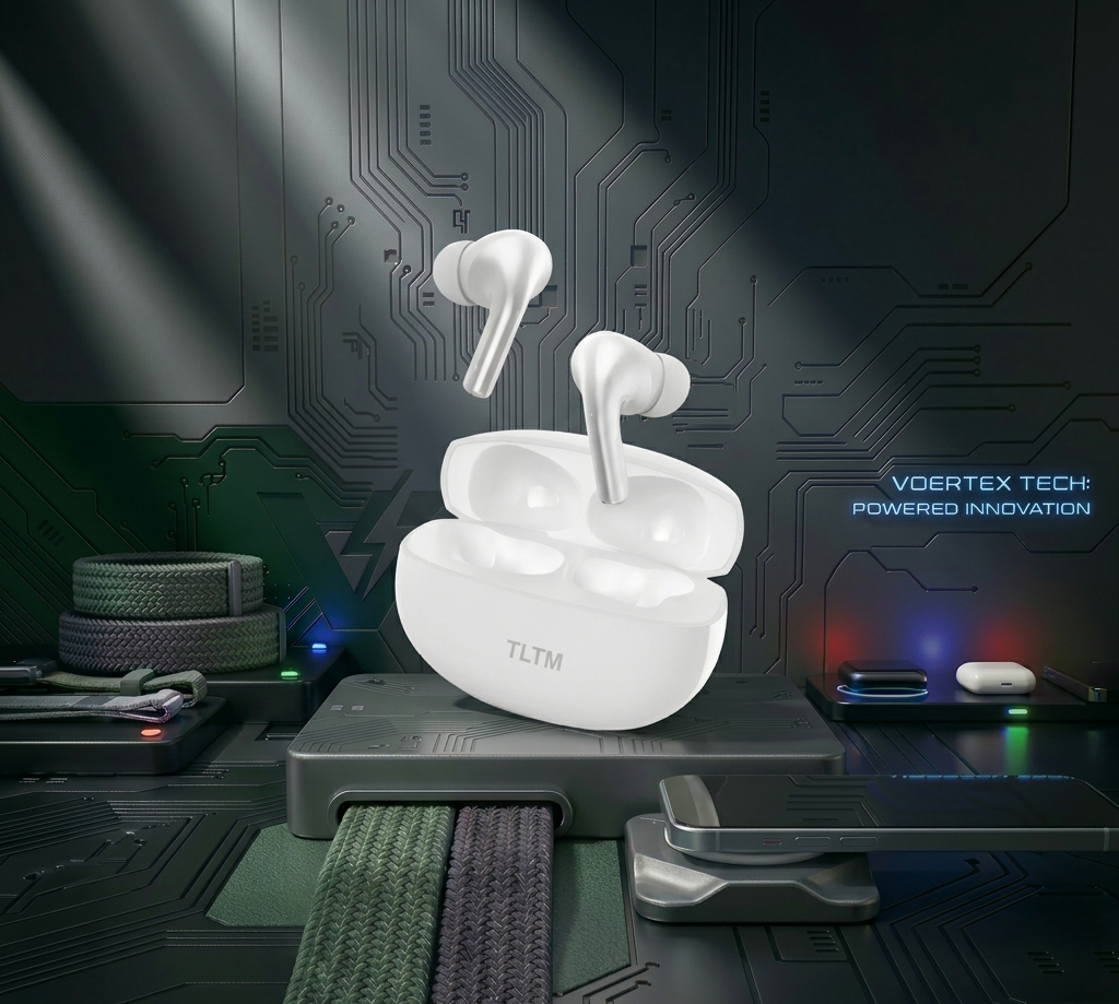 TLTM True Wireless Earbuds - Premium Active Noise Canceling (ANC)
