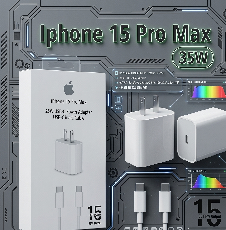 iPhone 15 Pro Max Super-Fast Charging Kit: Ultimate Power Solution