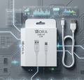 1HORA CABLE IP 2.4A: Apni Dunya Ko Power Up Karen! Tez Charging, Ultimate Style!