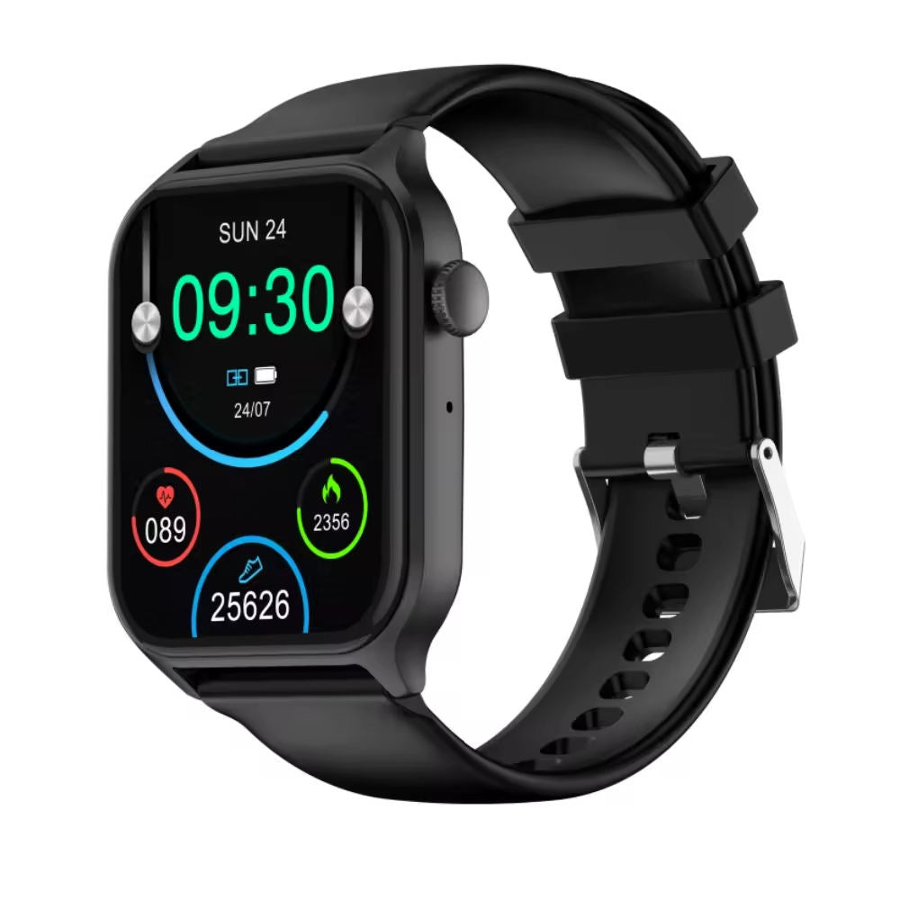 Smartwatch - V 1.9" Display, Health Tracking, Bluetooth Calling & Premium Lilac Sport Band