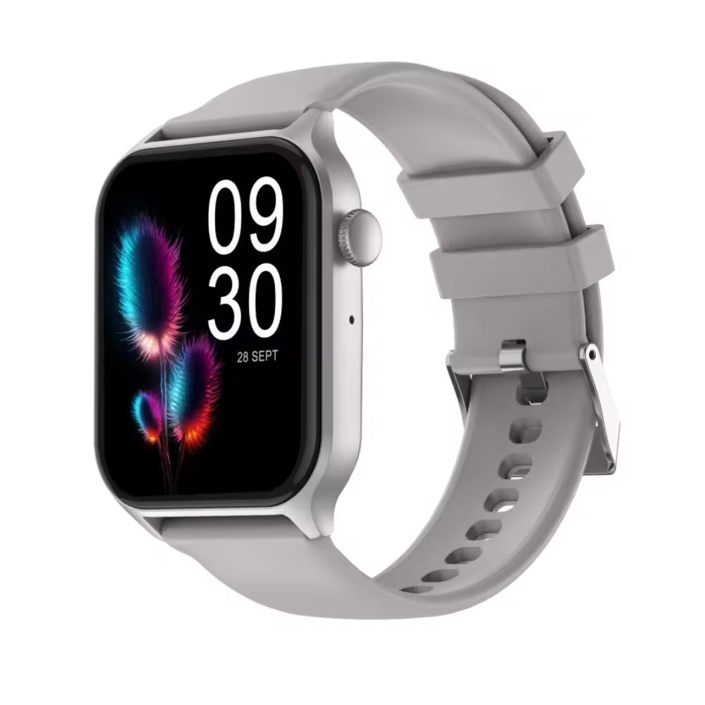 Smartwatch - V 1.9" Display, Health Tracking, Bluetooth Calling & Premium Lilac Sport Band