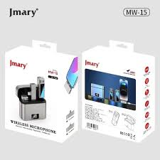 Jmary MW-15 Professional Dual Wireless Microphone System: Crystal Clear Audio, Any Device