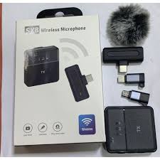 SX8 Professional Type-C Wireless Microphone: Crystal Clear Audio, No Strings Attached