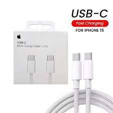 60W USB-C Woven Charge Cable: iPhone 15 Series ke liye Ultimate Power & Style!