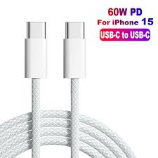 60W USB-C Woven Charge Cable: iPhone 15 Series ke liye Ultimate Power & Style!