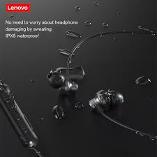 Lenovo HE 05 Wireless Neckband – Ultimate Bass & Pro Audio