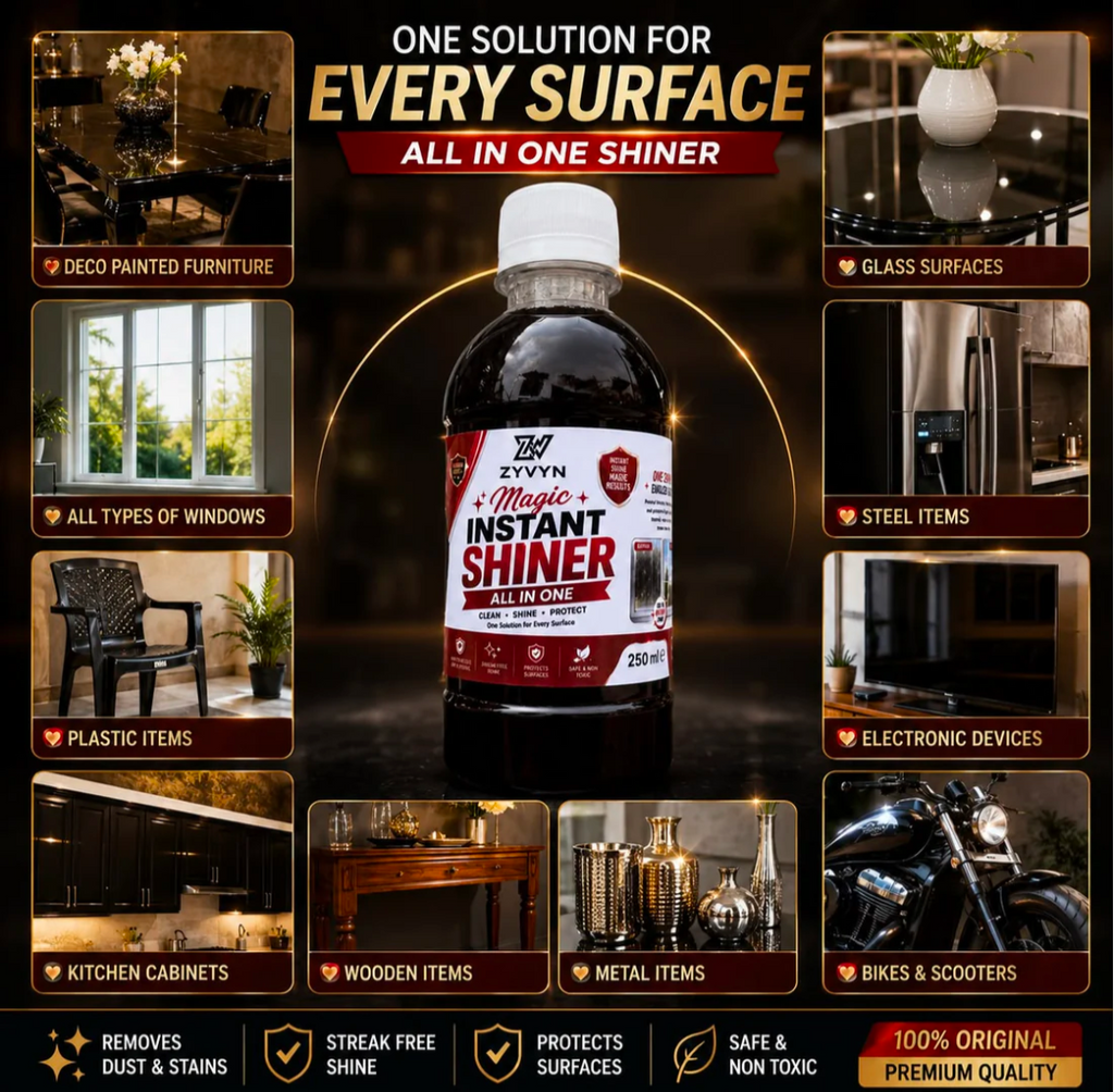 Magic Instant Shiner – All in One for all types of furniture