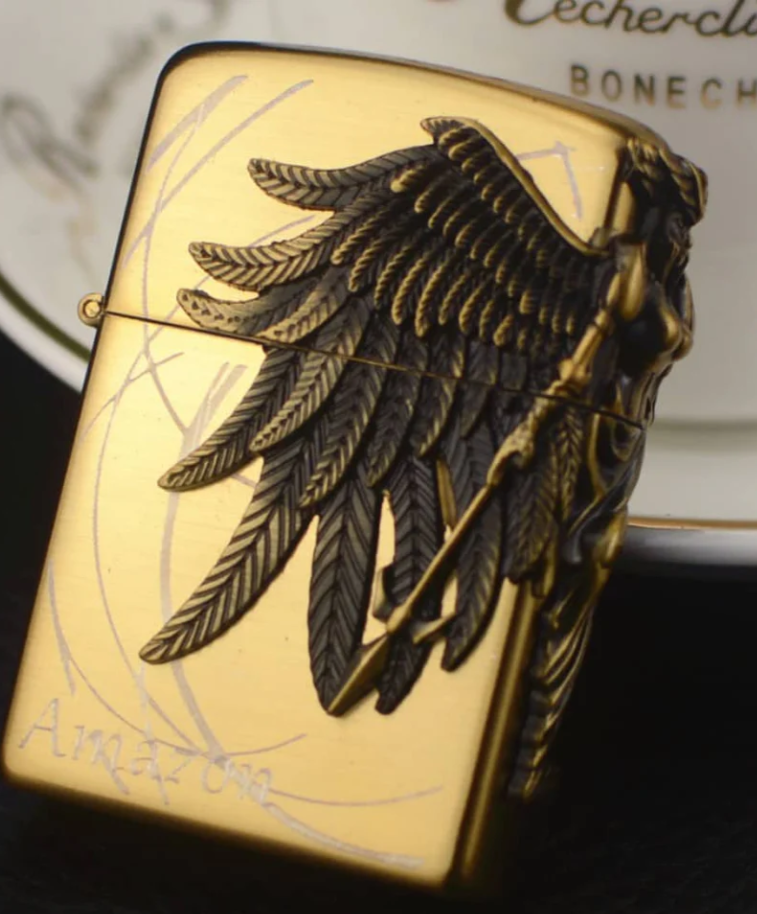 High quality metal 3D Angel Wings Metal Pocket Art | Vintage Collector’s Edition