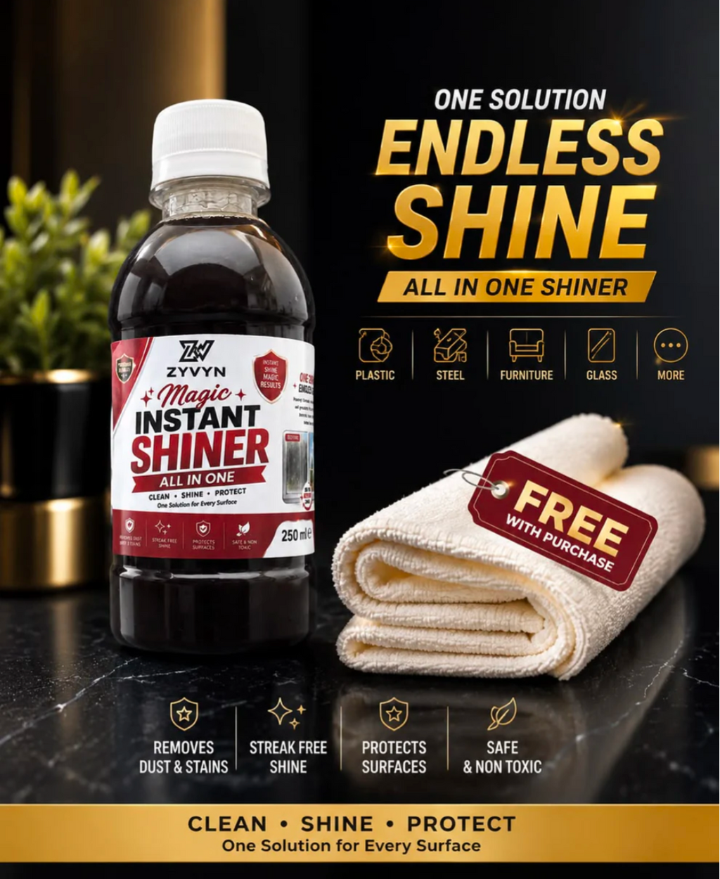 Magic Instant Shiner – All in One for all types of furniture